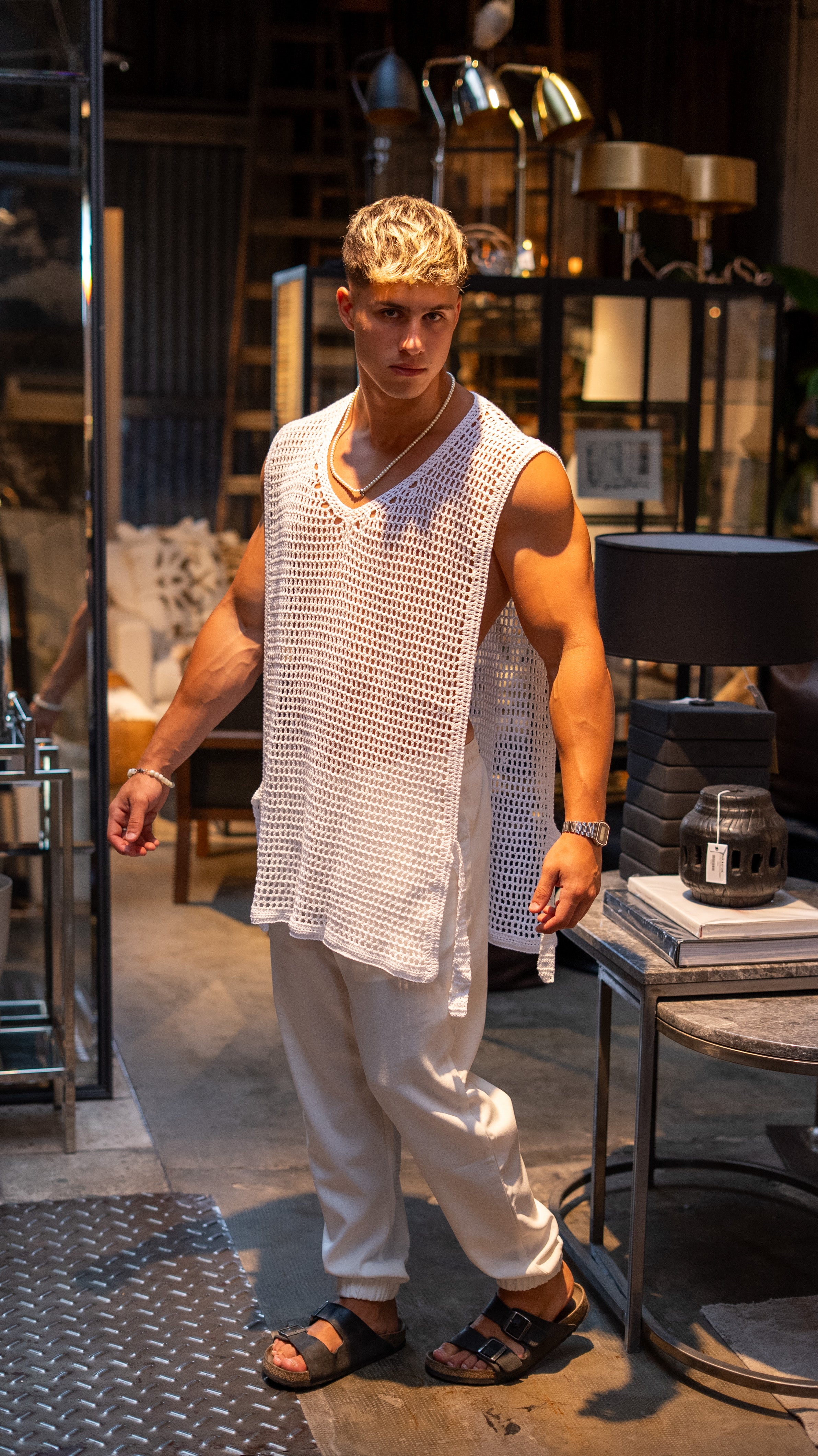 Pechera Canarias || White HM