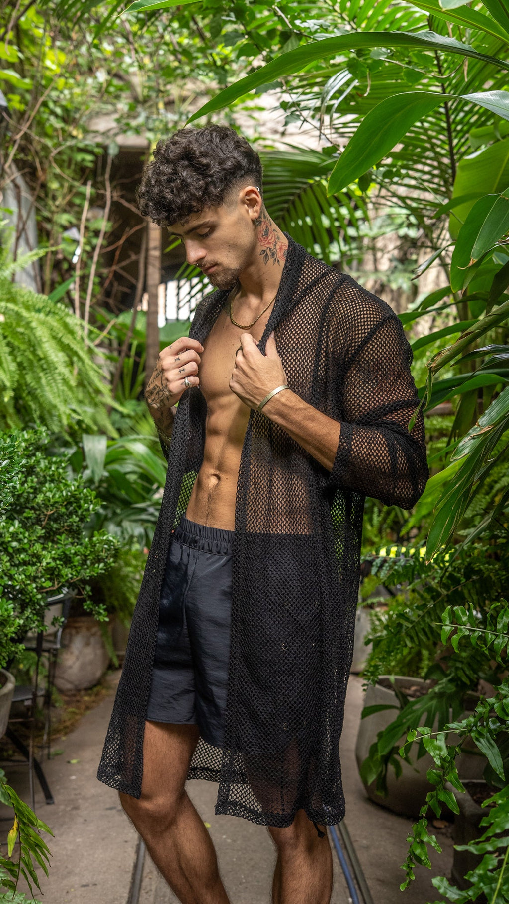 Kimono de Red · Black