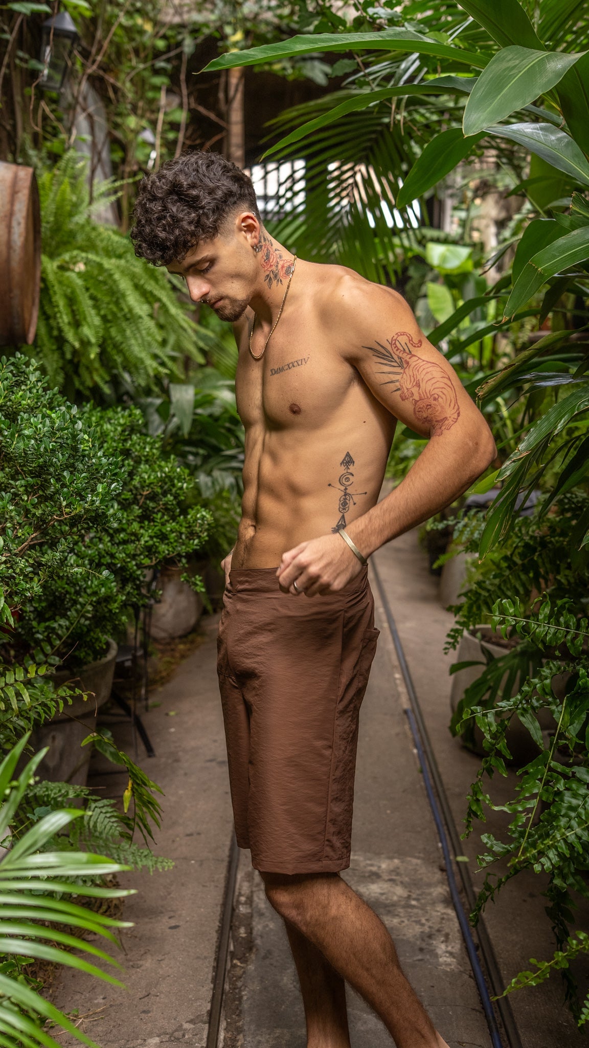 Bañador Menorca Chocolate