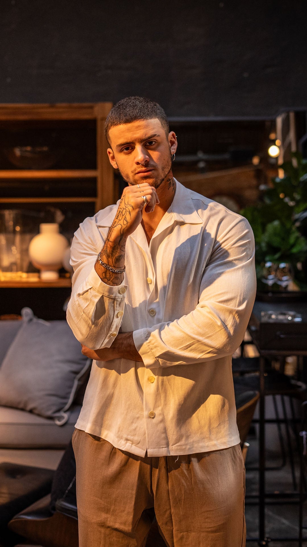 Camisa Ibiza · Jazmín