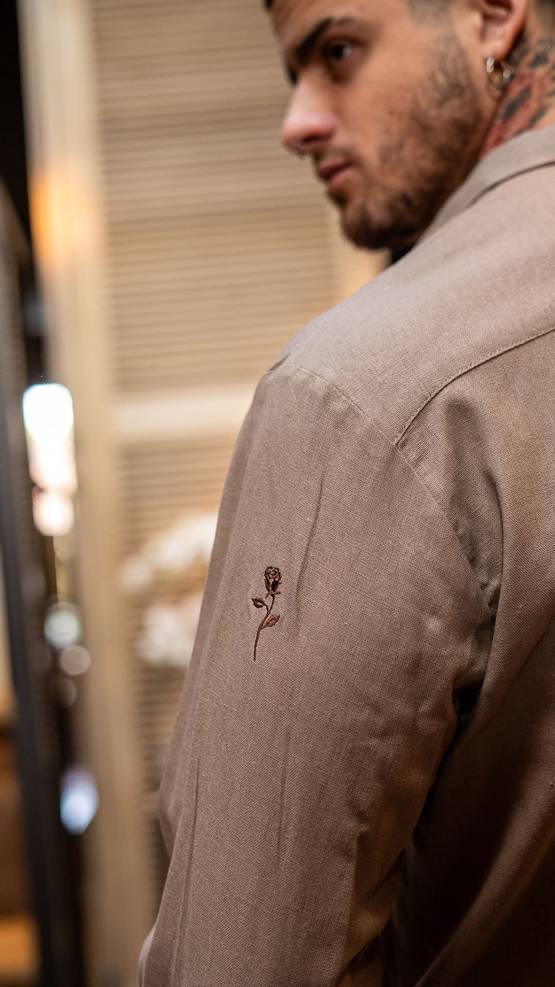 Camisa Ibiza · Tierra