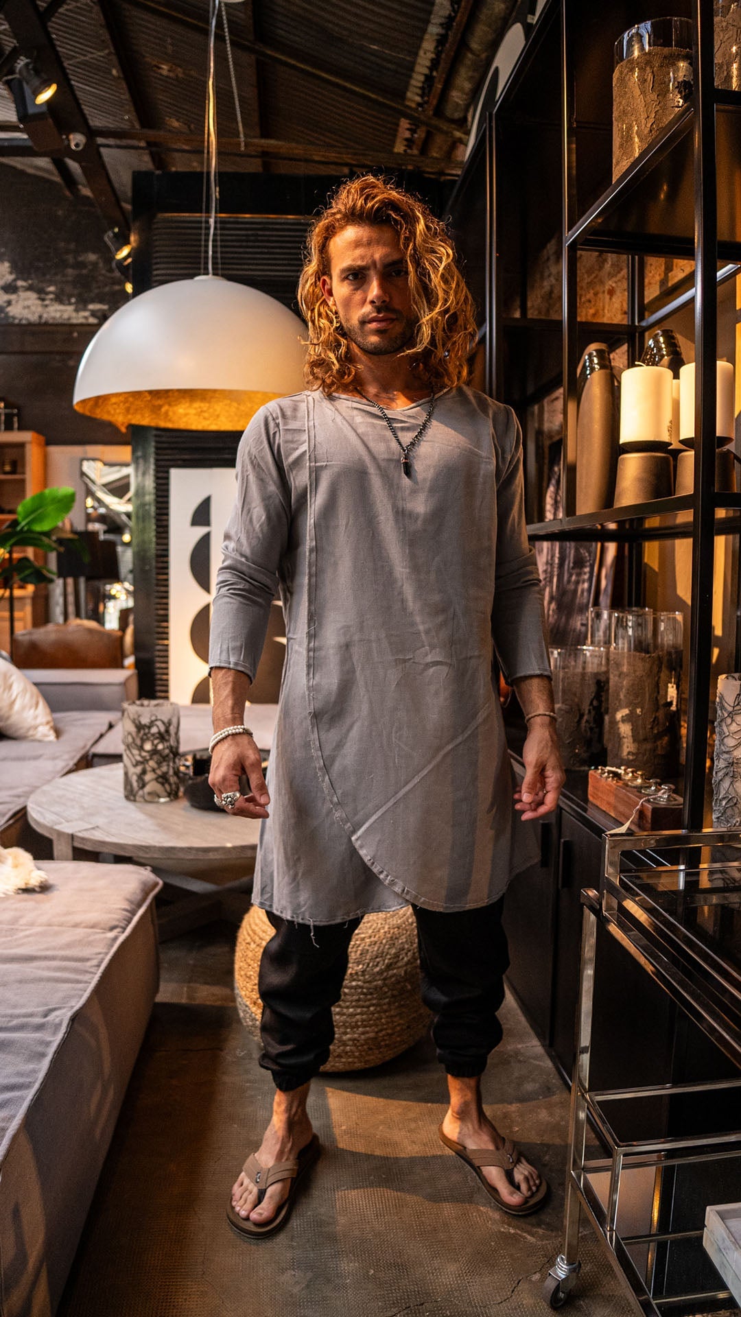 Camisola de Lino · Perla