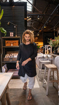 Camisola de Lino · Black Snake