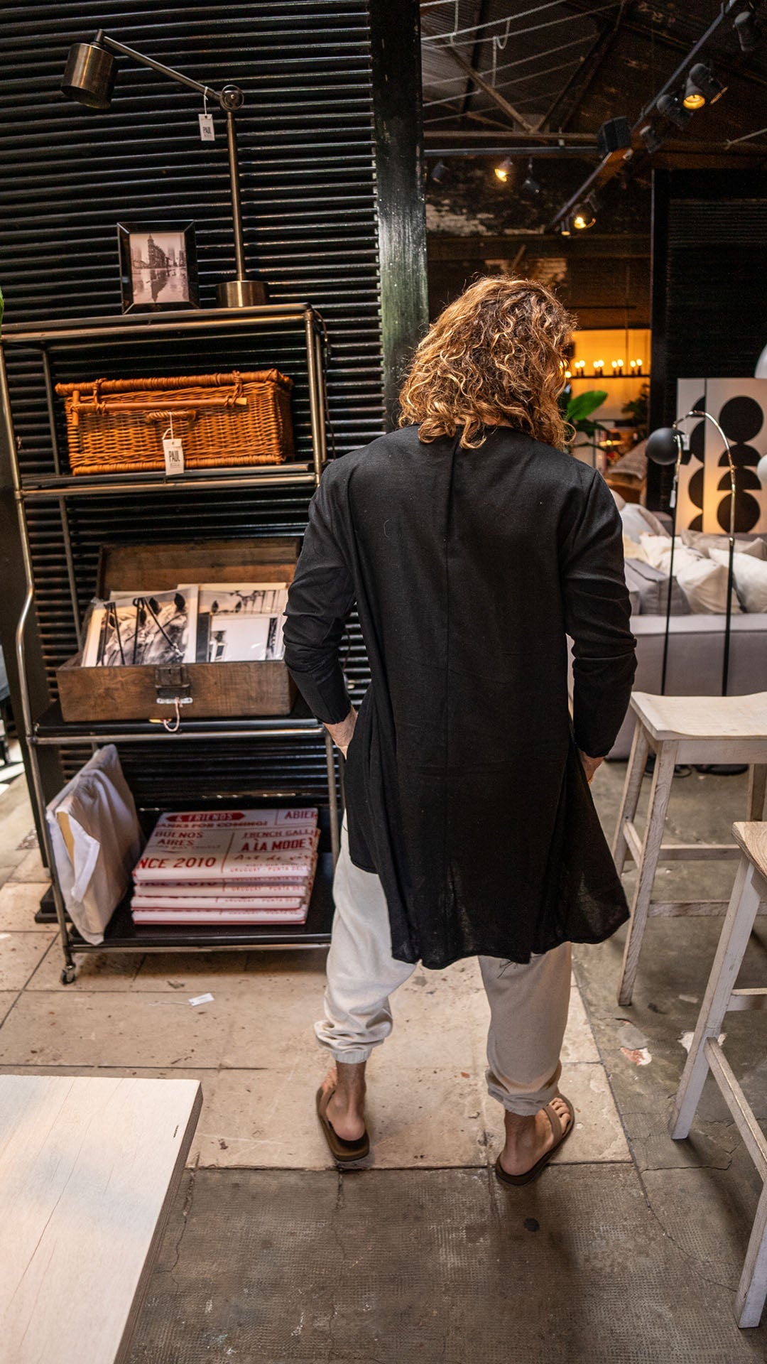 Camisola de Lino · Black Snake